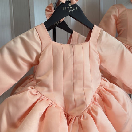 Peach Dress