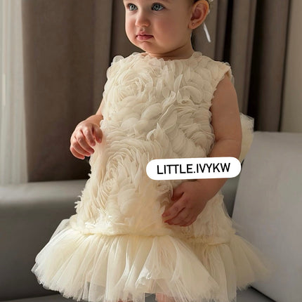 Rose Tulle Dress