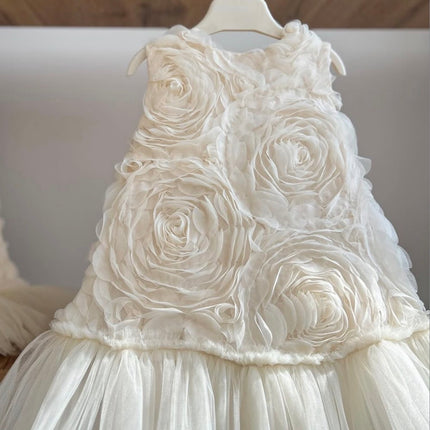 Rose Tulle Dress