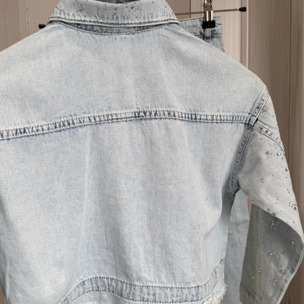 Sparkle Denim Set