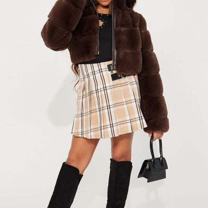 Mini fur jacket