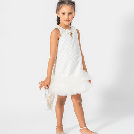 Pearl Tulle Dress 🤍
