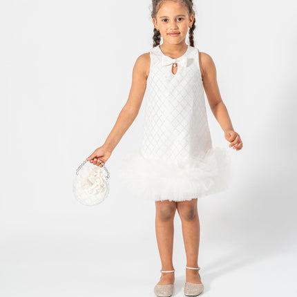 Pearl Tulle Dress 🤍