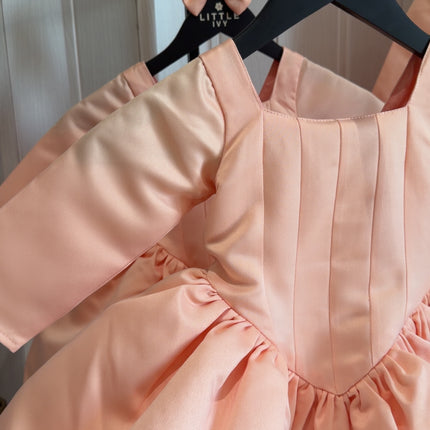 Peach Dress