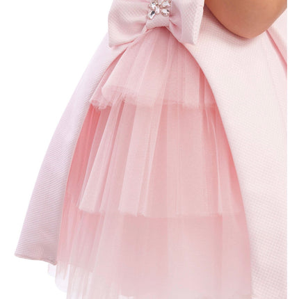 Baby Dress with Bow Details and Headband