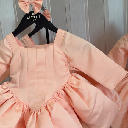 Peach Dress
