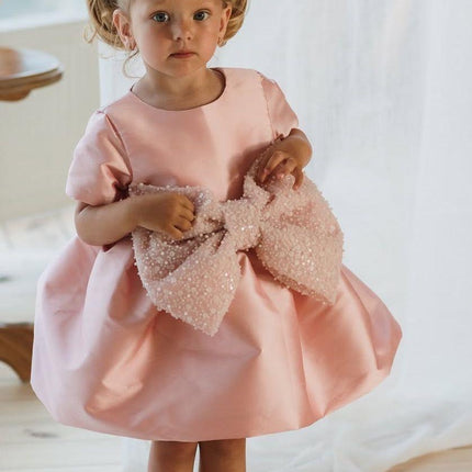 Blush Bow Dress