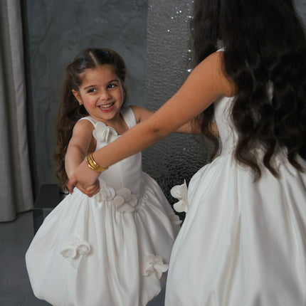 White Blossom Dress