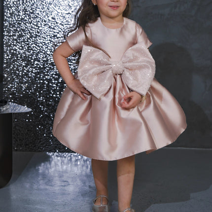 Blush Bow Dress