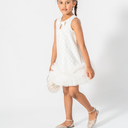 Pearl Tulle Dress 🤍