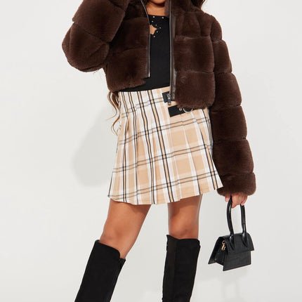 Mini fur jacket