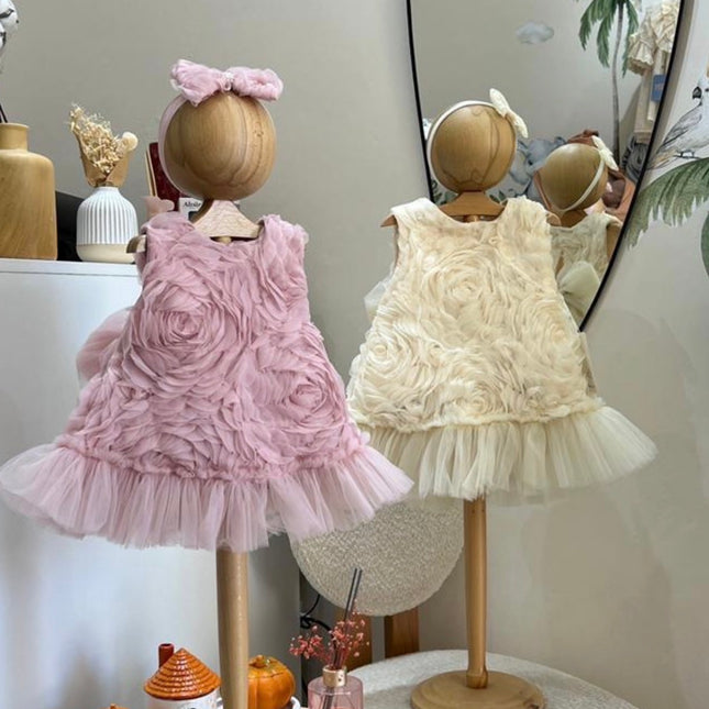 Rose Tulle Dress