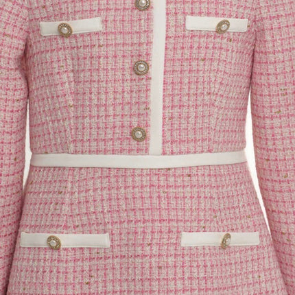 Pink Girls Classic Dress