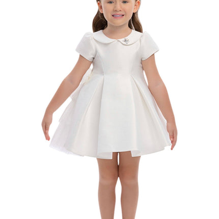 Baby Dress with Bow Details and Headband