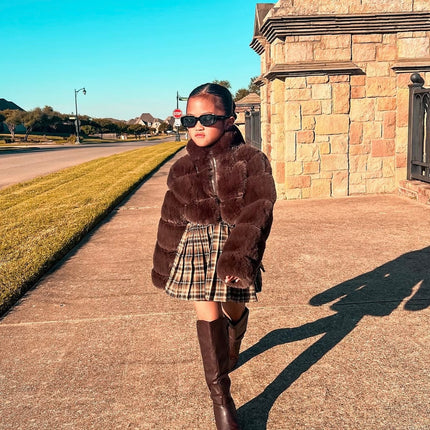 Mini fur jacket