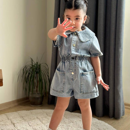 Denim Overall Chic