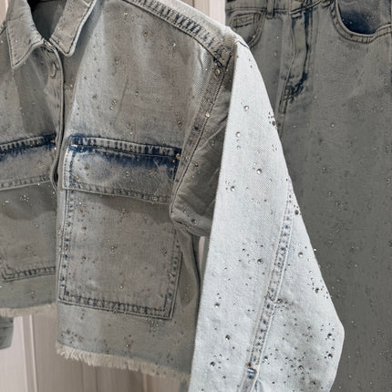 Sparkle Denim Set