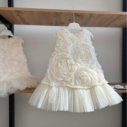 Rose Tulle Dress