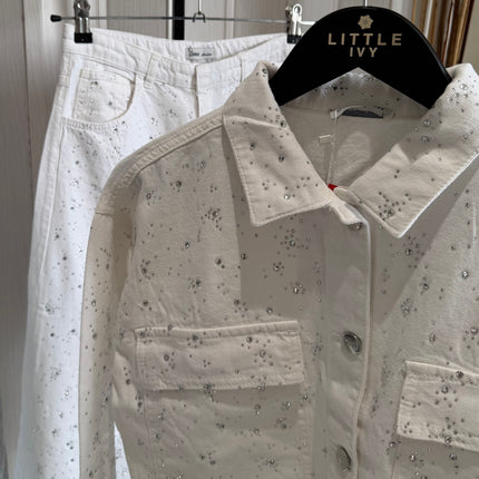 Sparkle Denim Set