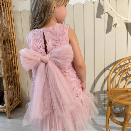 Rose Tulle Dress