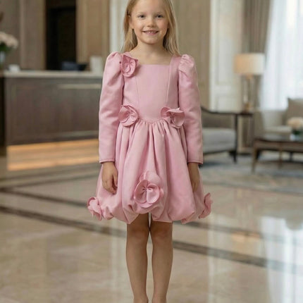 Floral Bloom Long Sleeve Dress