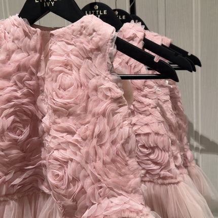 Rose Tulle Dress