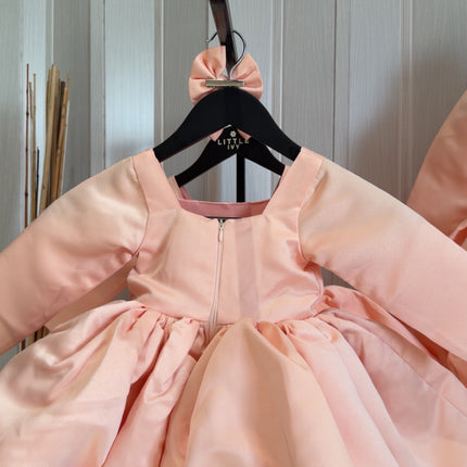 Peach Dress