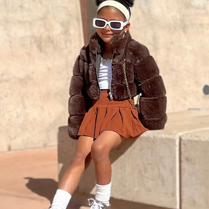 Mini fur jacket