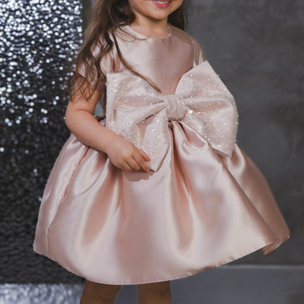 Blush Bow Dress
