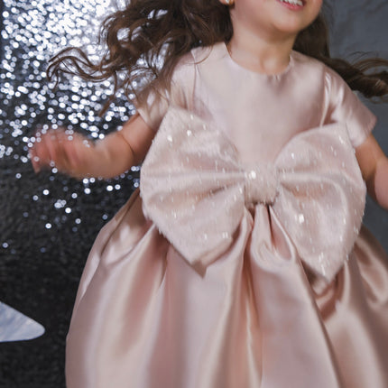 Blush Bow Dress