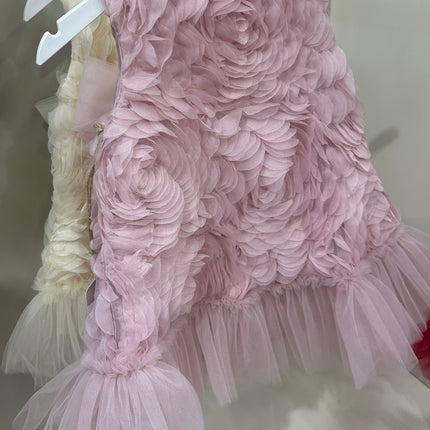 Rose Tulle Dress