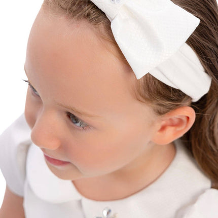 Baby Dress with Bow Details and Headband