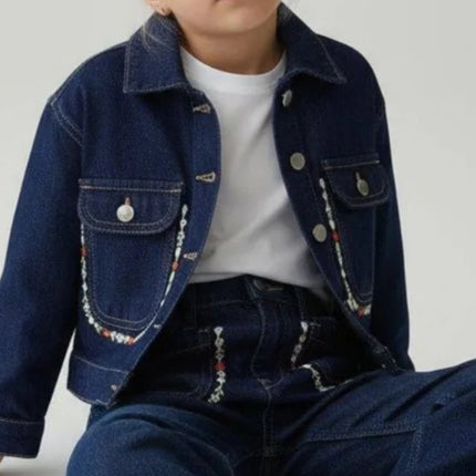 Girls Denim 3-Piece Set