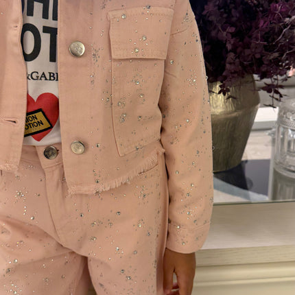 Sparkle Denim Set