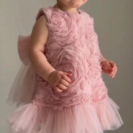 Rose Tulle Dress