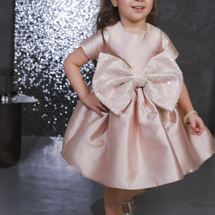 Blush Bow Dress