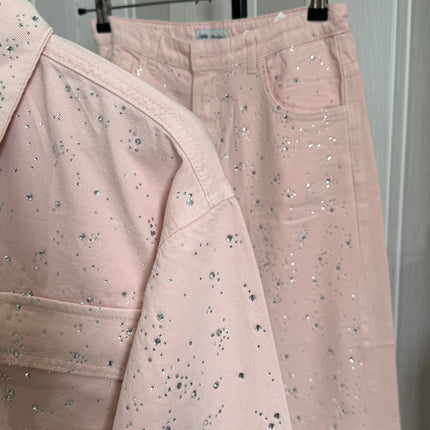 Sparkle Denim Set