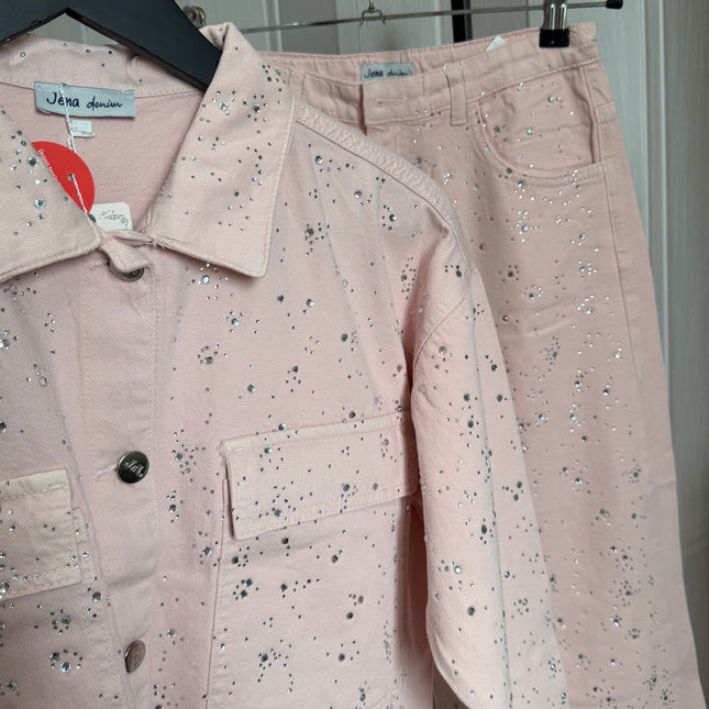 Sparkle Denim Set