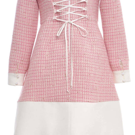 Pink Girls Classic Dress