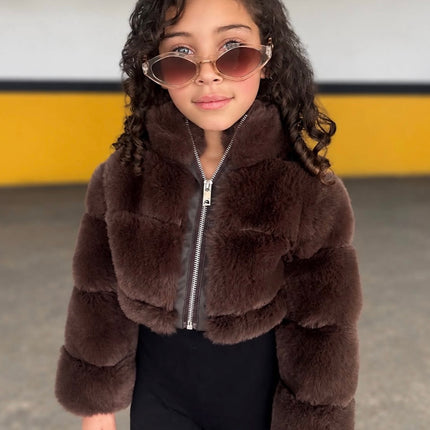 Mini fur jacket