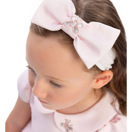 Baby Dress with Bow Details and Headband