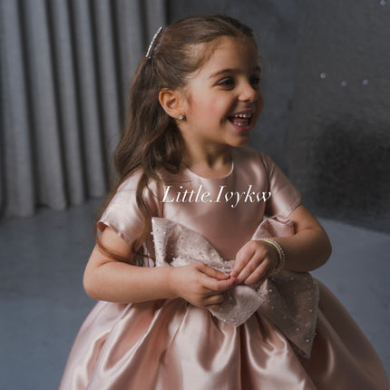 Blush Bow Dress