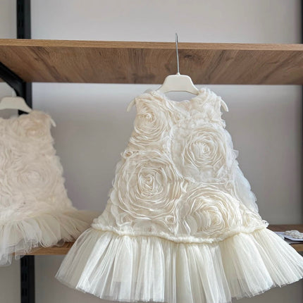 Rose Tulle Dress