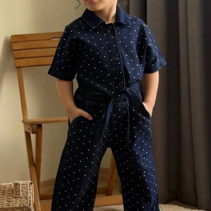 Polka Dots Denim 💙