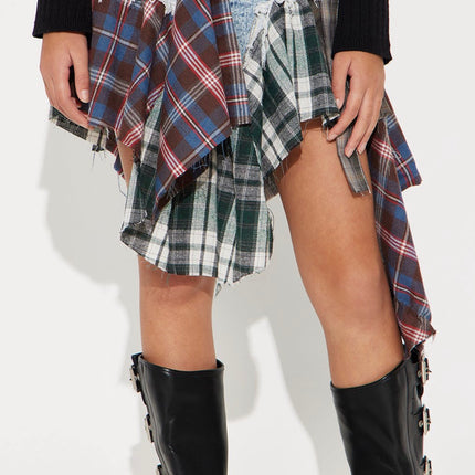 Plaid skirt