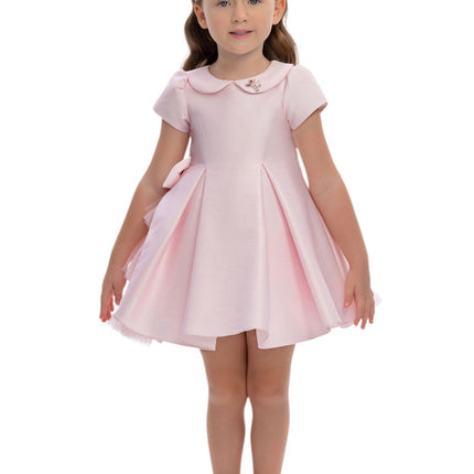 Baby Dress with Bow Details and Headband