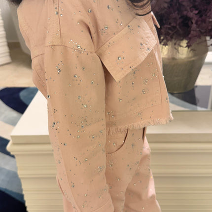Sparkle Denim Set