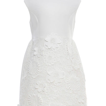 Floral Lace Dress & Jacket Set