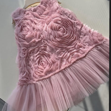 Rose Tulle Dress