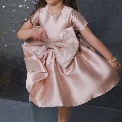 Blush Bow Dress